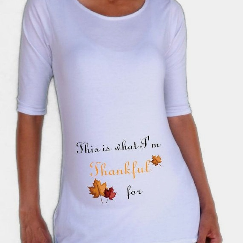 Maternity Fall/Thanksgiving Shirt